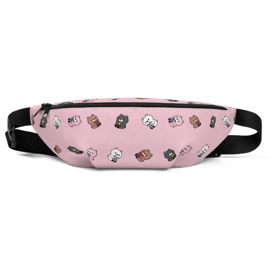 OSAKA Riñonera Print 24002 pink Accesorios mujer (Kawaii prints) vista delantero