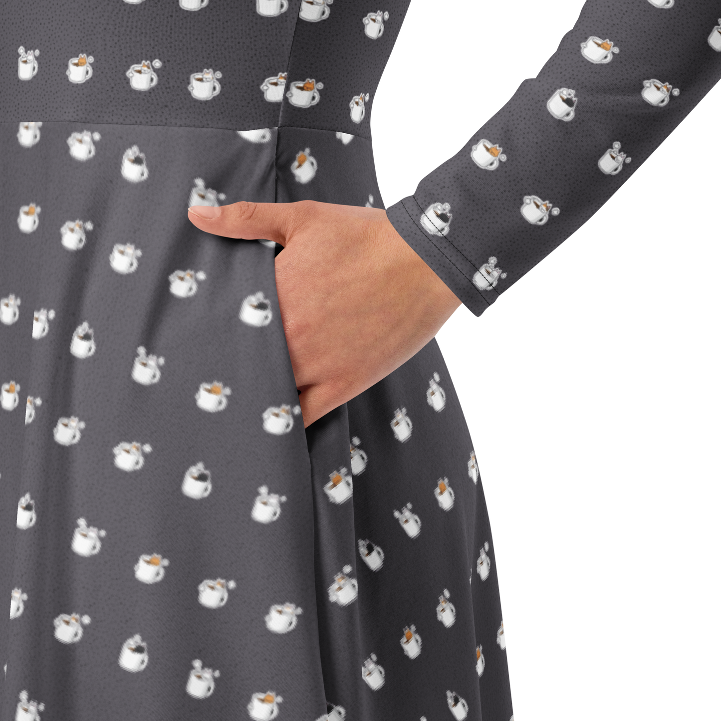 Coleccion "Kawaii Prints"
Print 24001 Grey
Tallas XS-6XL 
Handmade