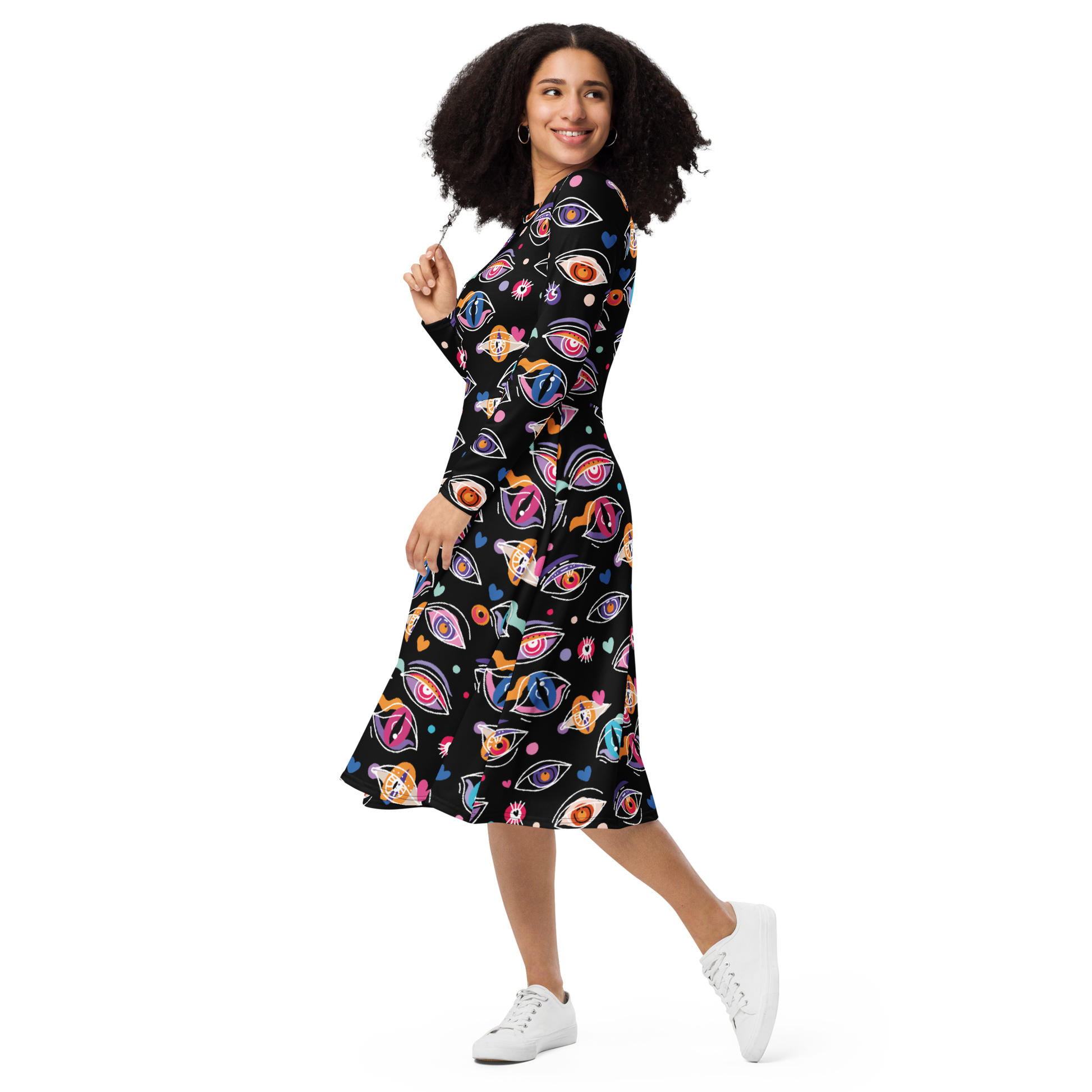 Coleccion "all eyes on you"
Print 5063 
Tallas XS-6XL 
Handmade