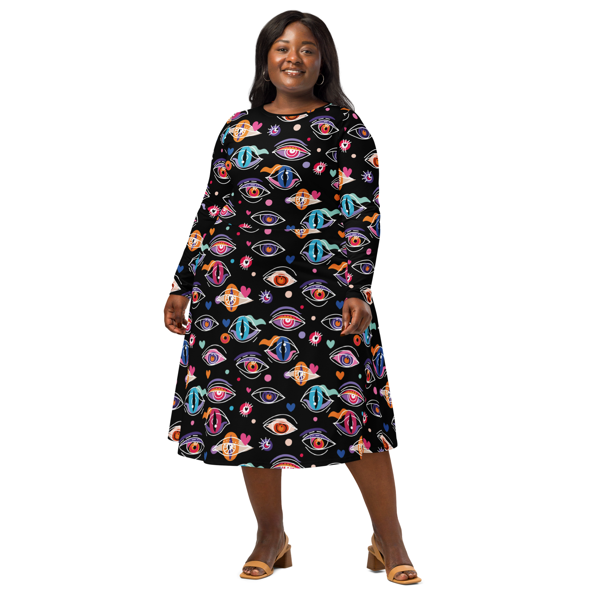 Coleccion "all eyes on you"
Print 5063 
Tallas XS-6XL 
Handmade