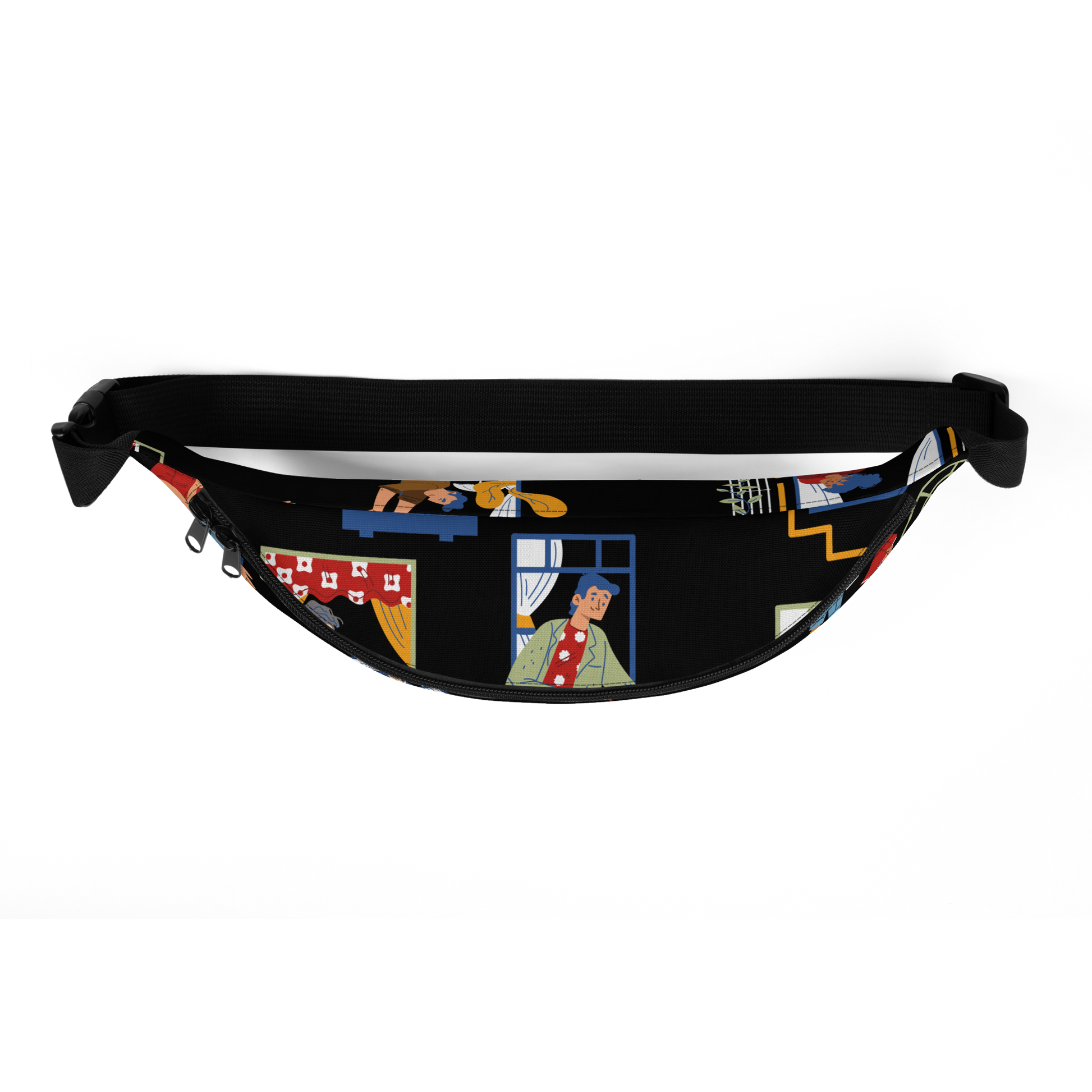 Osaka-Riñonera-Handmade-Print- Accesorios-estampado-3_25_4405-black-vista_superior