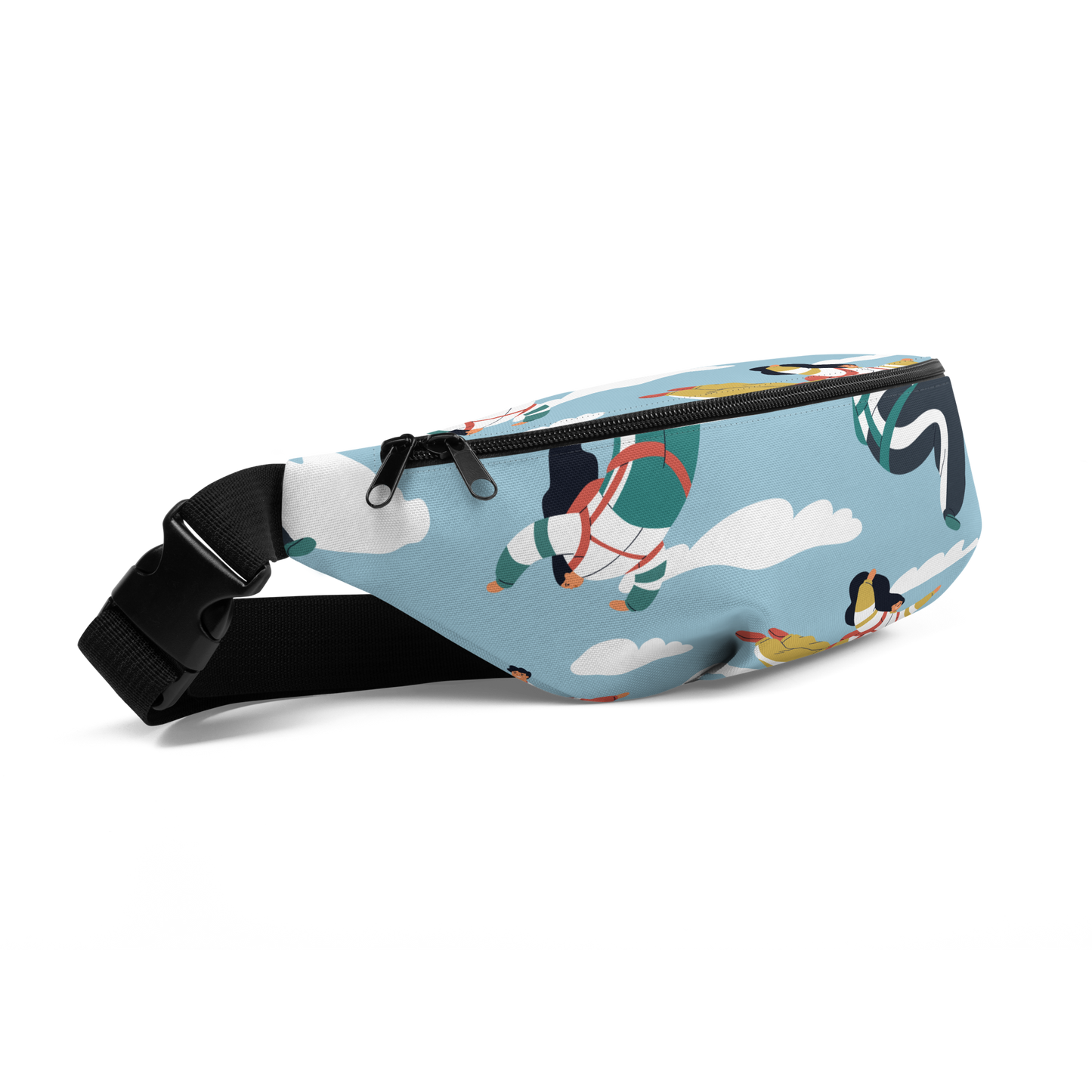 Osaka Riñonera Handmade Print  Accesorios estampado Vista lateral