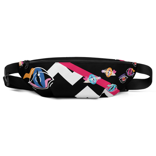 Riñonera Osaka Accesorios mujer colección "All eyes on you" Print 5063 ( Fun prints) vista delantera