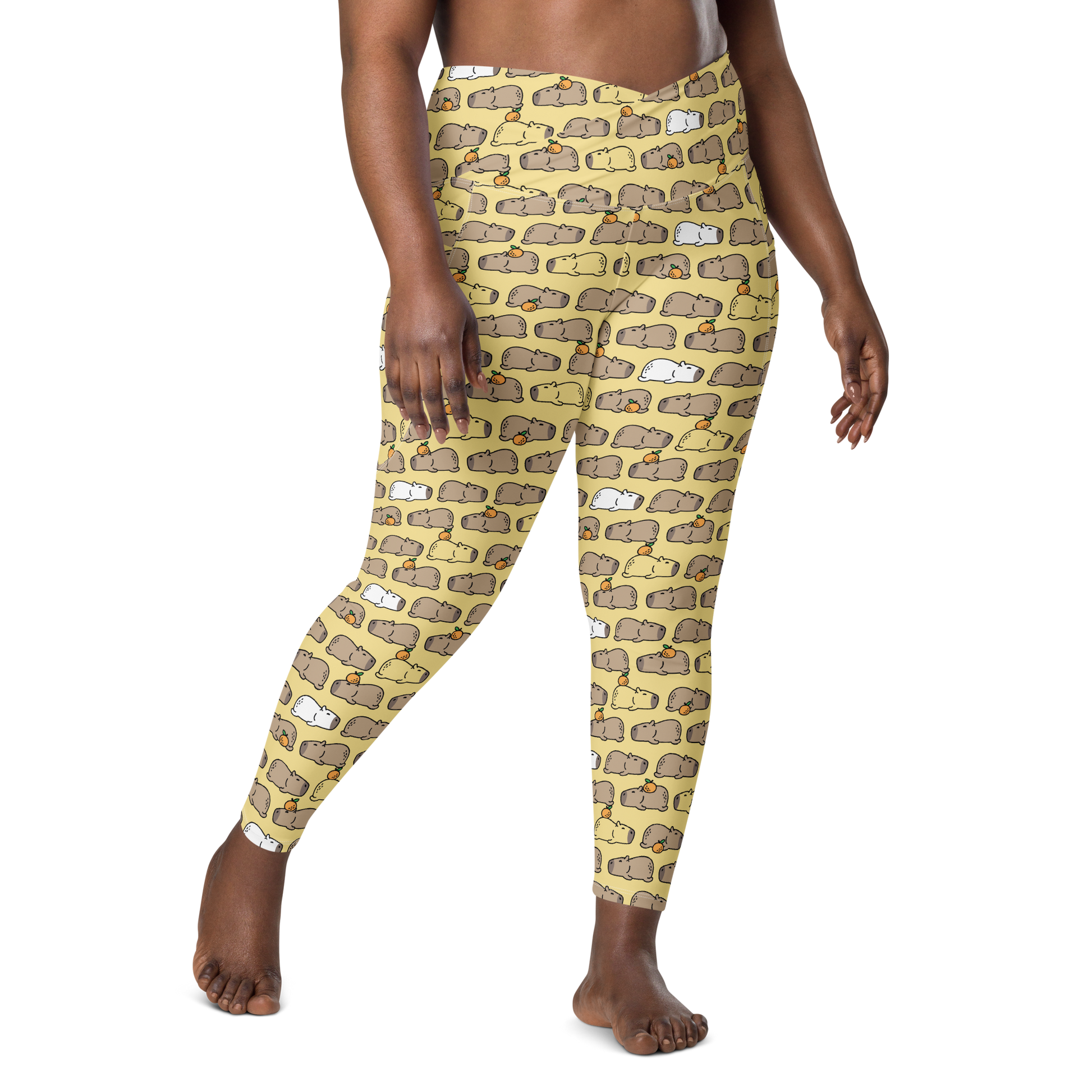 Harper Leggings Cintura cruzada -Tallas grandes-Handmade-Kawaii prints
