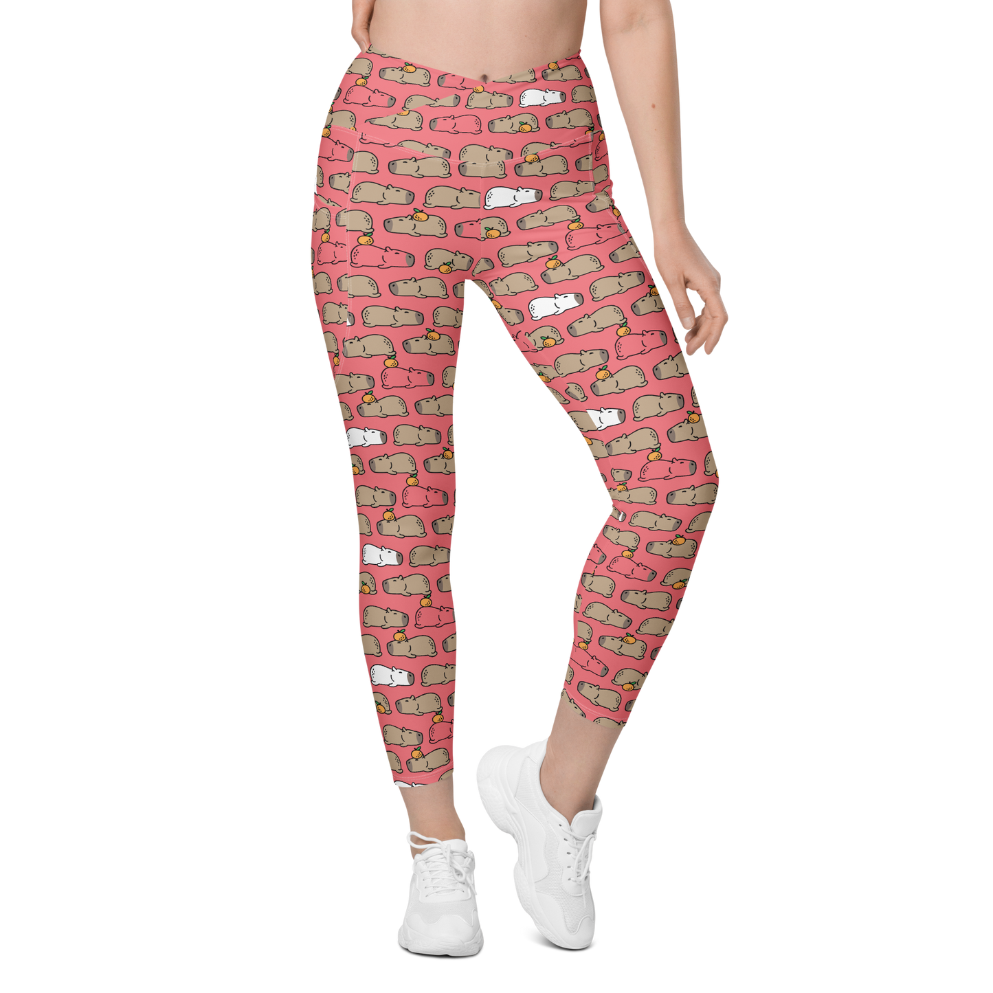 Harper Leggings Cintura cruzada -Tallas grandes-Handmade-Kawaii prints
