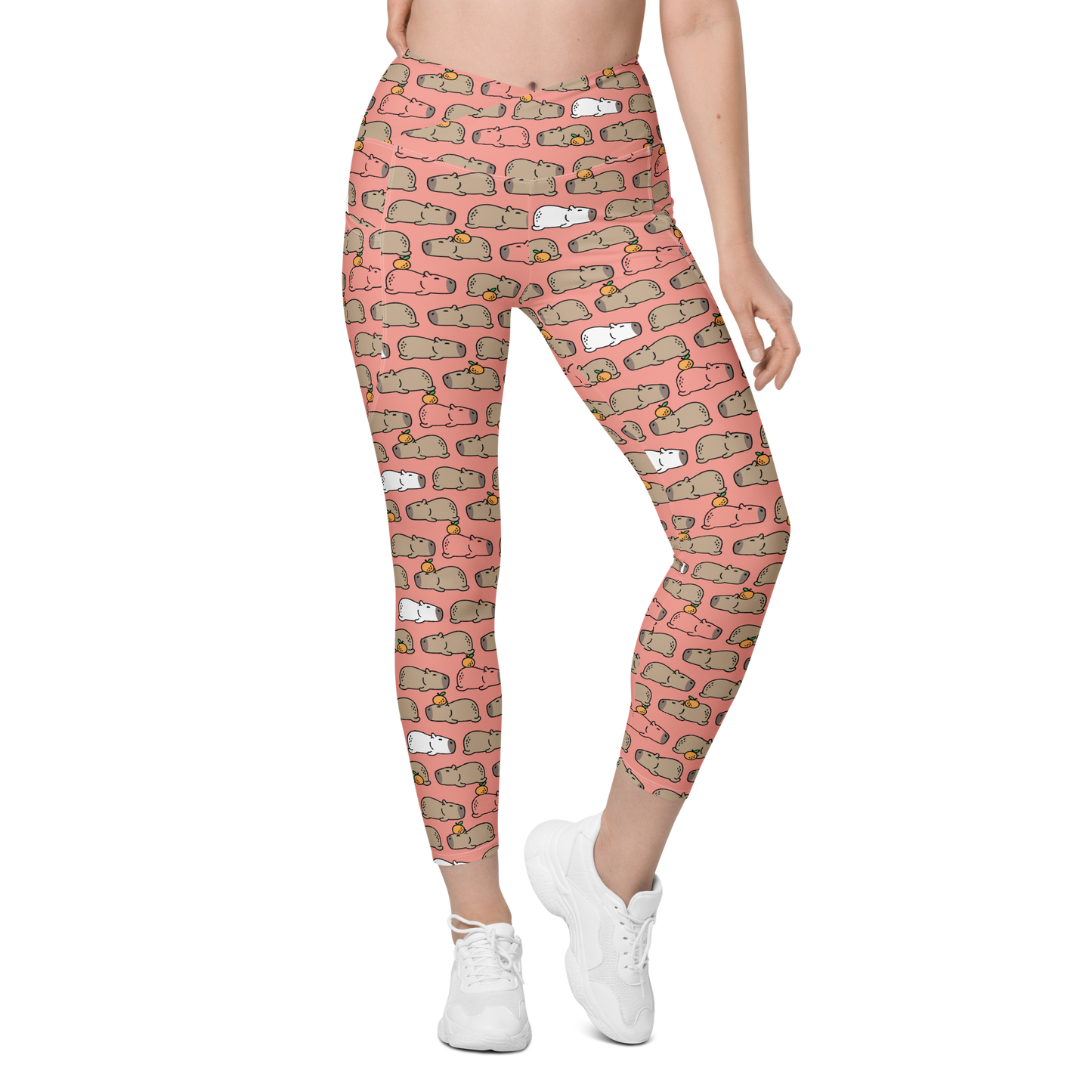 Harper Leggings Cintura cruzada -Tallas grandes-Handmade-Kawaii prints
