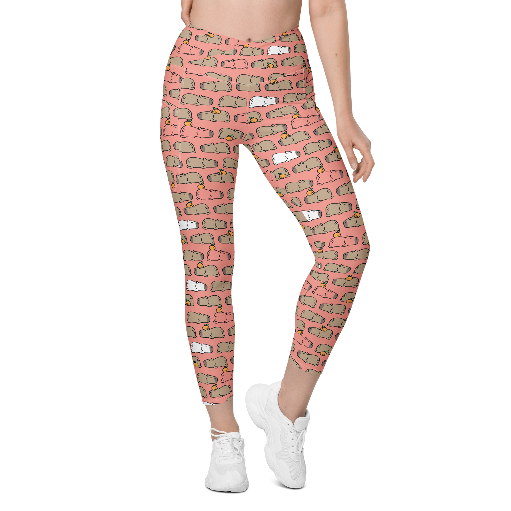 Harper Leggings Cintura cruzada -Tallas grandes-Handmade-Kawaii prints
