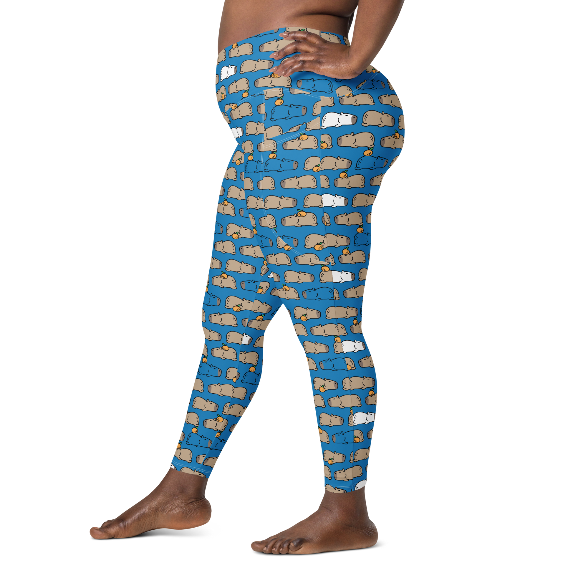 Harper Leggings Cintura cruzada -Tallas grandes-Handmade-Kawaii prints
