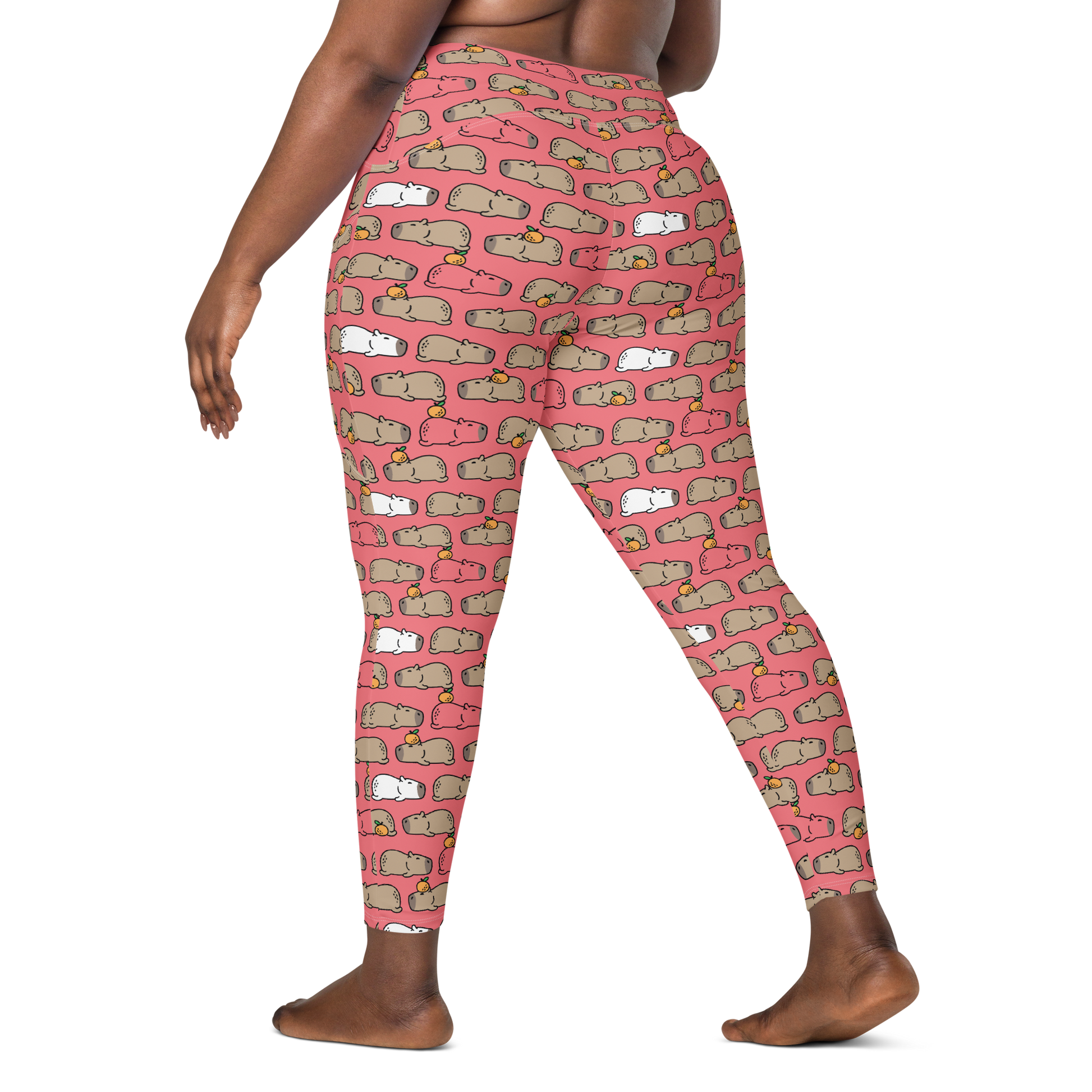 Harper Leggings Cintura cruzada -Tallas grandes-Handmade-Kawaii prints
