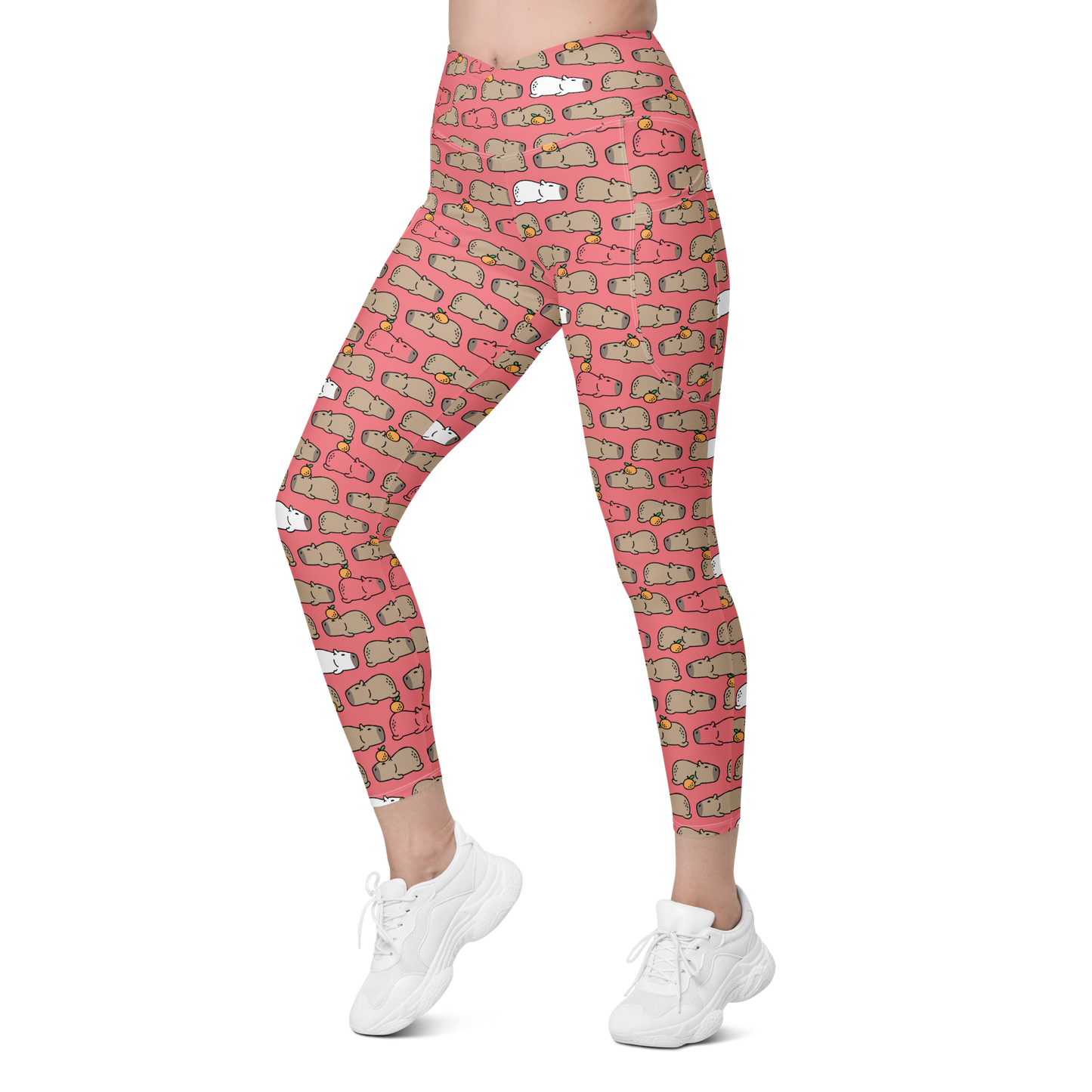 Harper Leggings Cintura cruzada -Tallas grandes-Handmade-Kawaii prints
