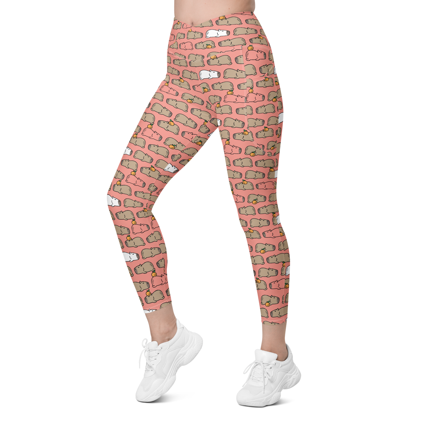 Harper Leggings Cintura cruzada -Tallas grandes-Handmade-Kawaii prints
