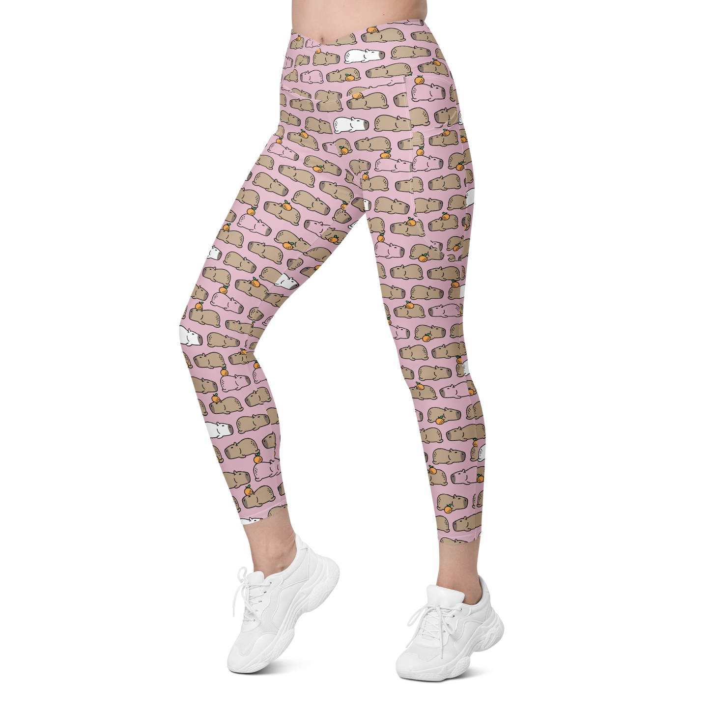  "Vista trasera del legging Harper - Handmade, estampado original y cintura alta para un ajuste perfecto | Leggings mujer | More Than Prints"
