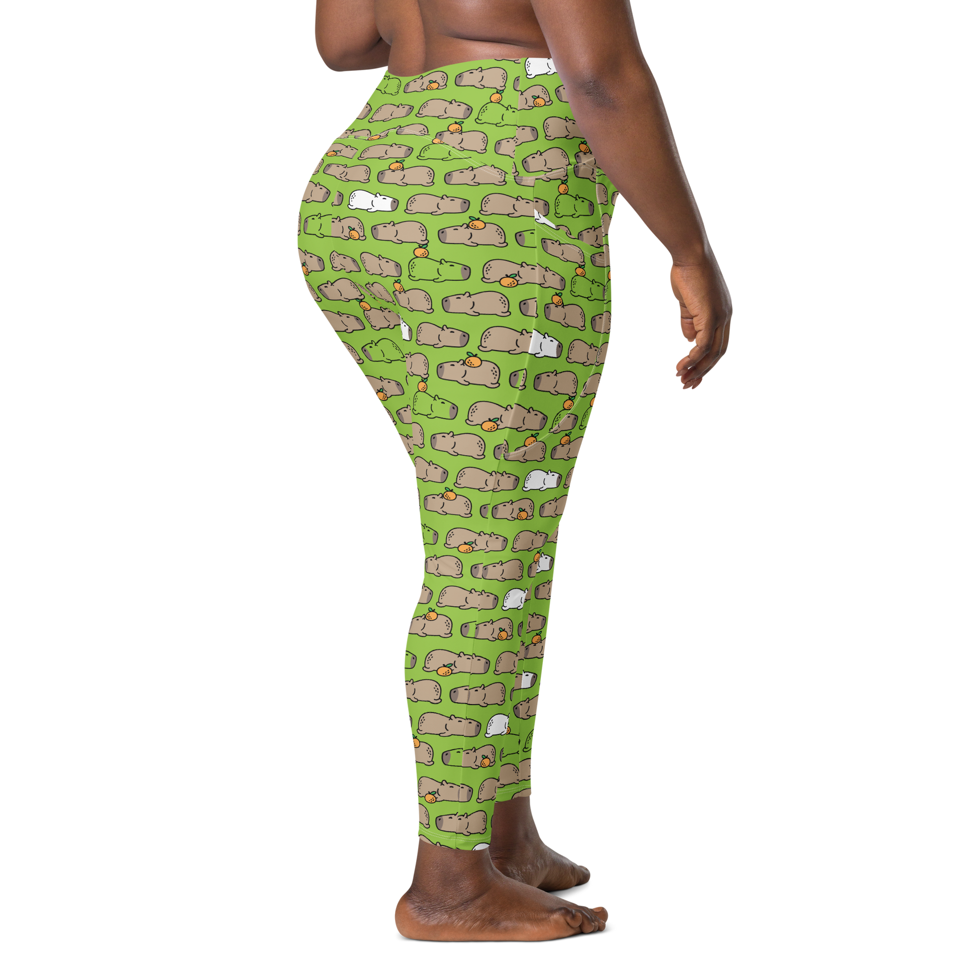 Harper Leggings Cintura cruzada -Tallas grandes-Handmade-Kawaii prints
