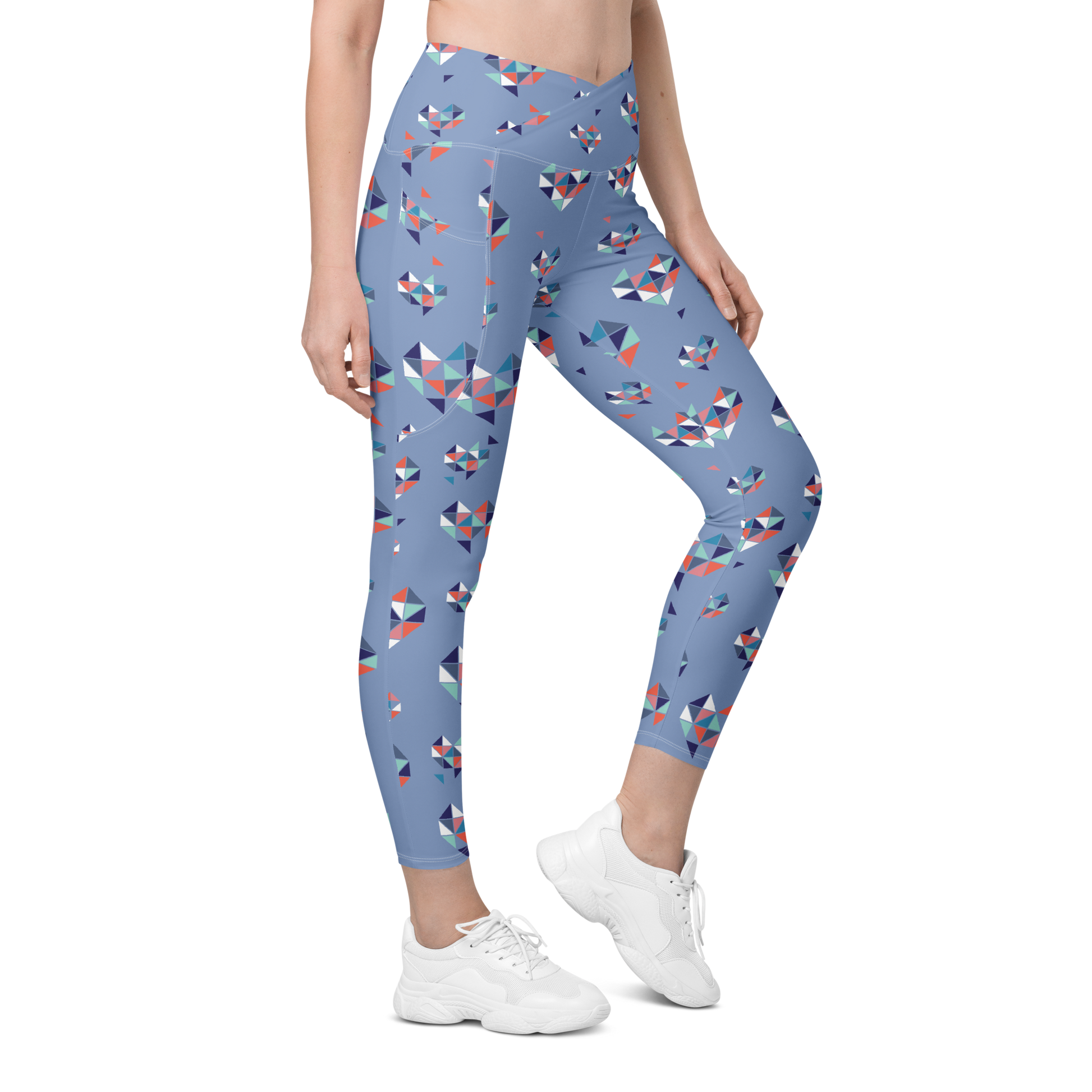 Harper Leggings Cintura cruzada -Tallas grandes-Handmade-Kawaii prints
