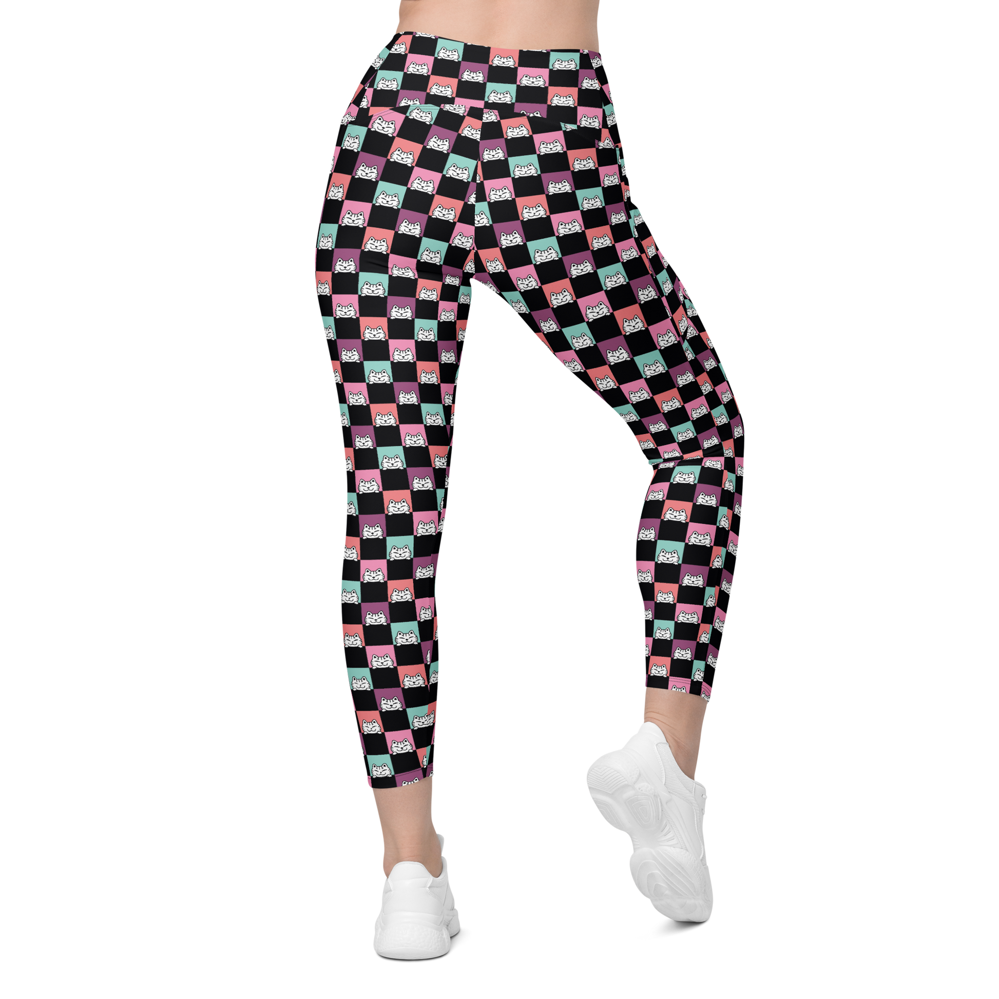 Harper Leggings Cintura cruzada -Tallas grandes-Handmade-Kawaii prints
