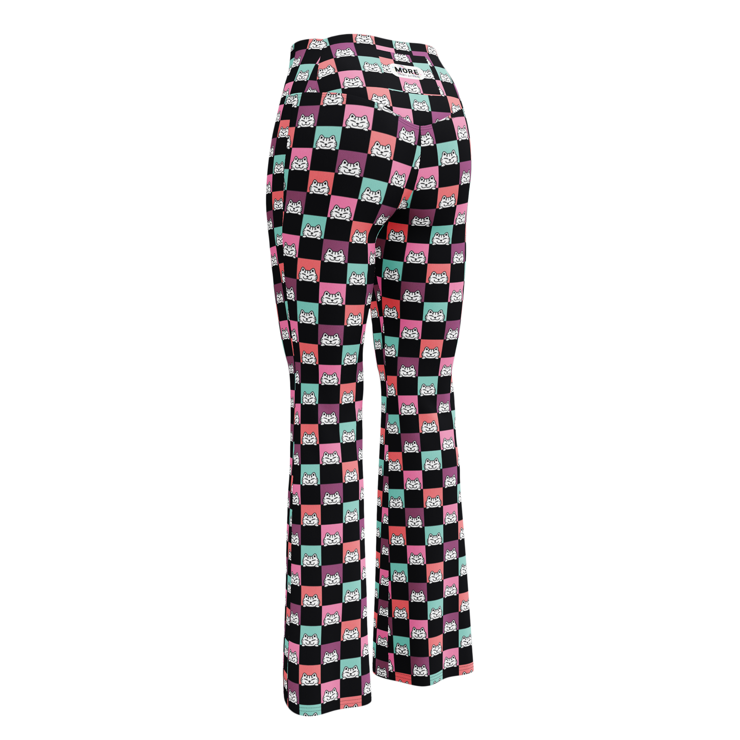 Mire Leggings acampanados -
Tallas grandes-Handmade-Kawaii prints